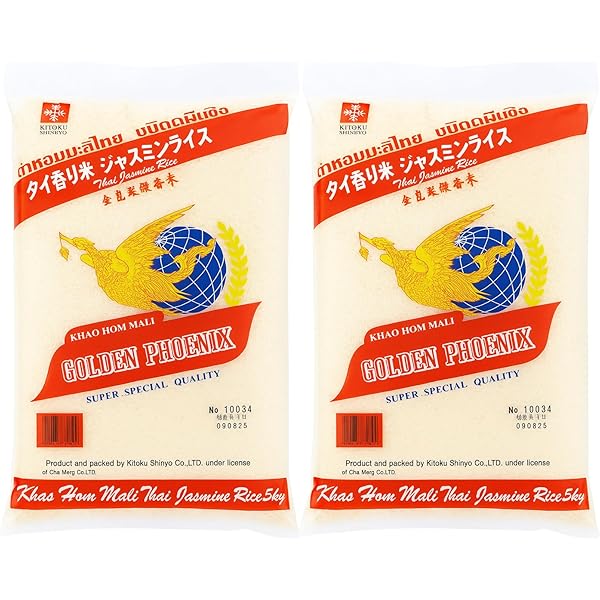 Amazon.co.jp: タイ米 ゴールデンフェニックス 5kg×2袋 (10kg